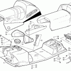 ZR 900 Топливный бак ,сиденье и задний фонарь