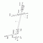 Pantera 600 EFI Вал руля