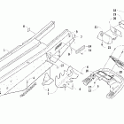 Firecat 700 Тоннель, задний бампер, задний фонарь
