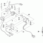 Firecat 500 Блоки управления на руле