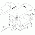 ZR 120 Revised Топливный бак ,сиденье и задний фонарь