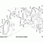 Mountiancat 600 EFI Трансмиссия и цепь