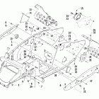 440 Sno Prp Передняя рама и подножки