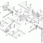 ZR 900 SNO PRO Задняя подвеска , задний рычаг