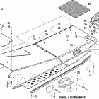 Mountiancat 600 EFI Шасси и задний бампер