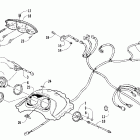 Panther 370 Фара и панель инструментов