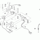 Firecat 700 SP Блоки управления на руле