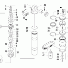 Firecat 700 SP Задняя подвеска ,задний амортизатор