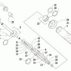 Mountaincat 900 EB Передний амортизатор
