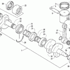 Z 440 SNO PRO Поршень и коленчатый вал