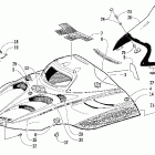 Pantera 550 Капот и ветровое стекло