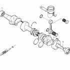 Firecat 700 SP Поршень и коленчатый вал