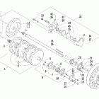 Mountaincat 900 1M Вал приводной трака и тормоза