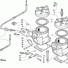 ZR 900 EB Цилиндр и головка