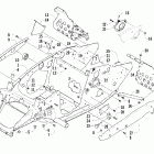 Firecat 500 Передняя рама и подножки
