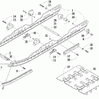 ZR 900 Рельс скольжения и гусеница
