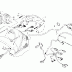 Firecat 500 Фара и панель инструментов