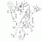 4-Stroke Trail Водяной насос и термостат