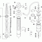 Firecat 700 SP Передний амортизатор