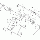 Firecat 700 SP Задняя подвеска , задний рычаг