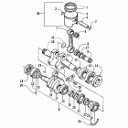 Panther 370 Поршень и коленчатый вал
