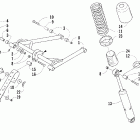 Mountaincat 570 Задняя подвеска , амортизатор