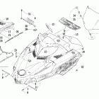 Firecat 500 Капот и ветровое стекло