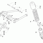 Mountaincat 800 EFI Задняя подвеска , амортизатор