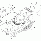 Firecat 700 SP Капот и ветровое стекло