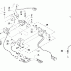 ZR 800 EFI Блоки управления на руле