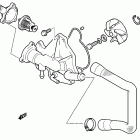 Firecat 700 SP Помпа и термостат