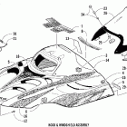 ZL 600 EFI SS Капот и ветровое стекло