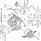 Mountaincat 800 EFI Вариатор и опора двигателя