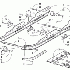 ZR 900 EB Рельс скольжения и гусеница