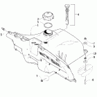 Firecat 700 SP Топливный бак