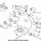 ZL 600 EFI Headlight, instruments, and wiring assemblies (esr)
