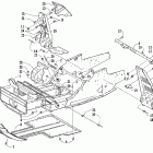 Mountaincat 900 Передняя рама и подножки
