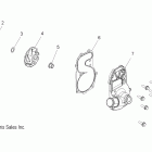 800 SWITCHBACK PRO-R/ES/SC/SP/INTL ALL OPTIONS- S12BS8/BC8 Водяной насос