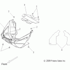 600 PRO-RIDE RUSH-S10BF6KSL/KSA/KEA Облицовки поддона