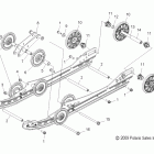600 PRO-RIDE RUSH-S10BF6KSL/KSA/KEA Подвеска задняя