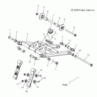 600 PRO-RIDE RUSH-S10BF6KSL/KSA/KEA Реактивная штанга передняя