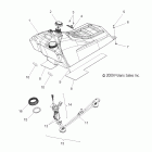 800 SWITCHBACK/ES-S10PR8ESA/ESL Топливный бак