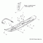 600 IQ RACER-S10MX6JSA/JEA Лыжа