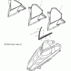 600 PRO-RIDE RUSH-S10BF6KSL/KSA/KEA Стекло ветровое