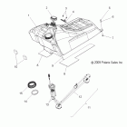 600 RMK/144/155/ES/INTL - S11PK6HSA/HSL/HEA/PM6HSA/HSL Топливный бак