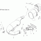 700 RMK 155-S10PM7JSA Глушитель