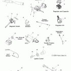 600 PRO-RIDE RUSH-S10BF6KSL/KSA/KEA Датчики и переключатели