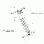 600 SWITCHBACK/ES - S11PS6HSA/HSL Suspension, shock, ifs (7043534)