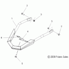 600 PRO-RIDE RUSH-S10BF6KSL/KSA/KEA Бампер передний