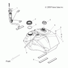 600 WIDETRAK IQ/INTL - S12PU6NSL/NEL Топливный бак